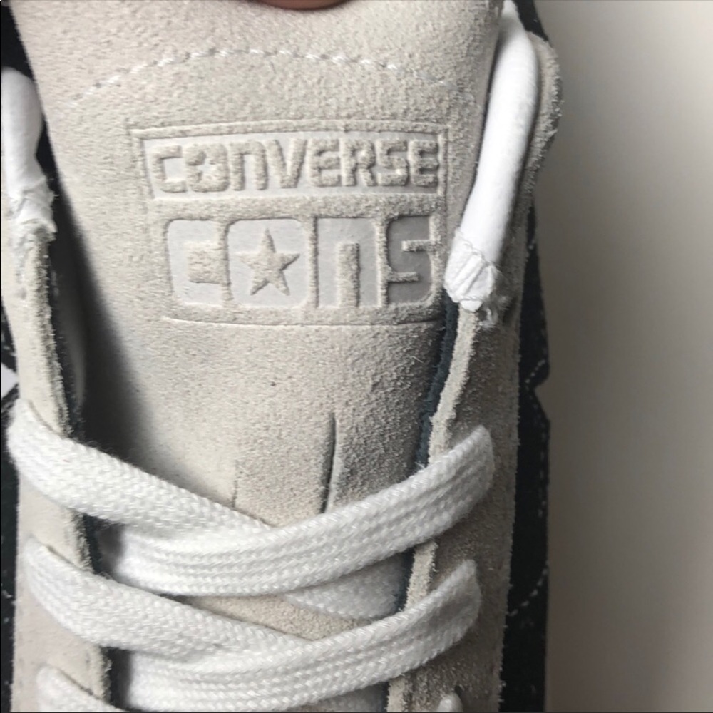 Converse One Star Pro Suede Ox Black and White - Picture 8 of 8